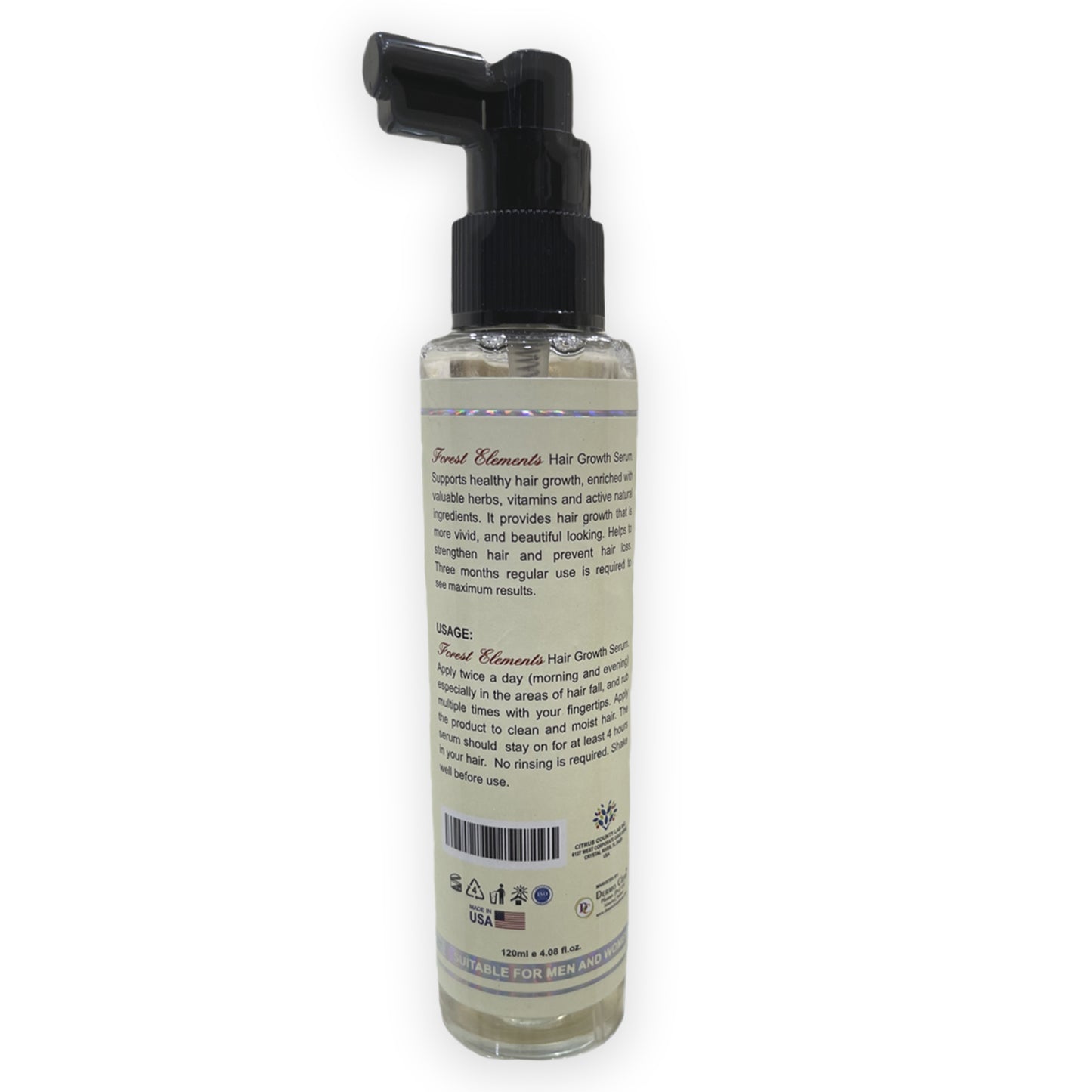 Hair Serum for Hair Growth I Fast-Acting Regrowth Solution for Men & Women 120ml