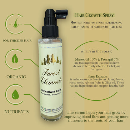 Hair Serum for Hair Growth I Fast-Acting Regrowth Solution for Men & Women 120ml